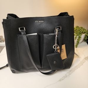 Steve madden black large purse